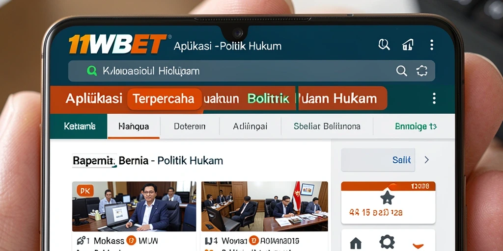 Tampilan antarmuka aplikasi 11WBET yang informatif dan mudah digunakan.
