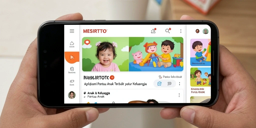Tampilan antarmuka pengguna MESIRTOTO yang ramah anak.