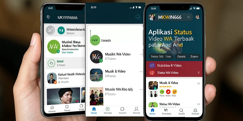 Tampilan antarmuka MKWIN666 yang sederhana dan intuitif.