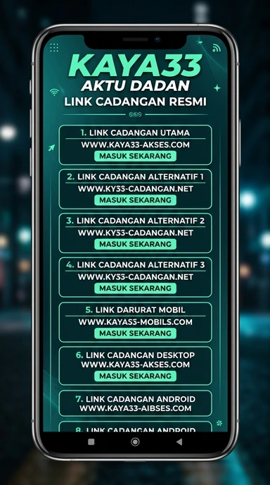 Halaman Link Alternatif kaya33 untuk Akses Mudah